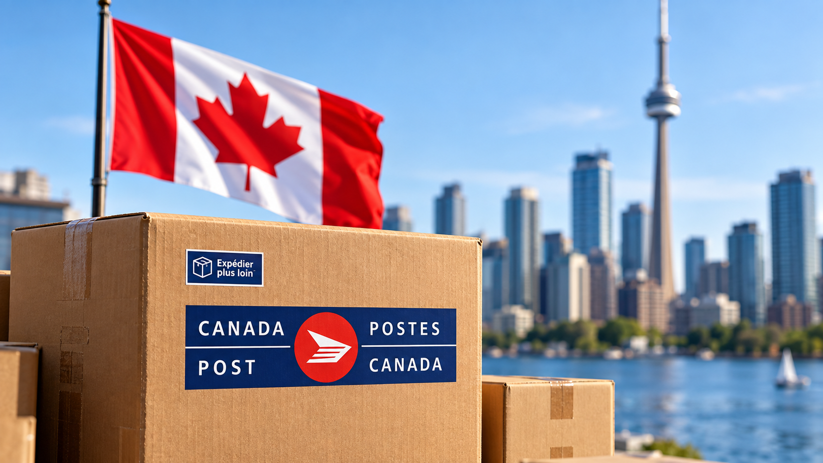 Canadian prescription shipment illustrating cross-border medication delivery from Canada to the United States